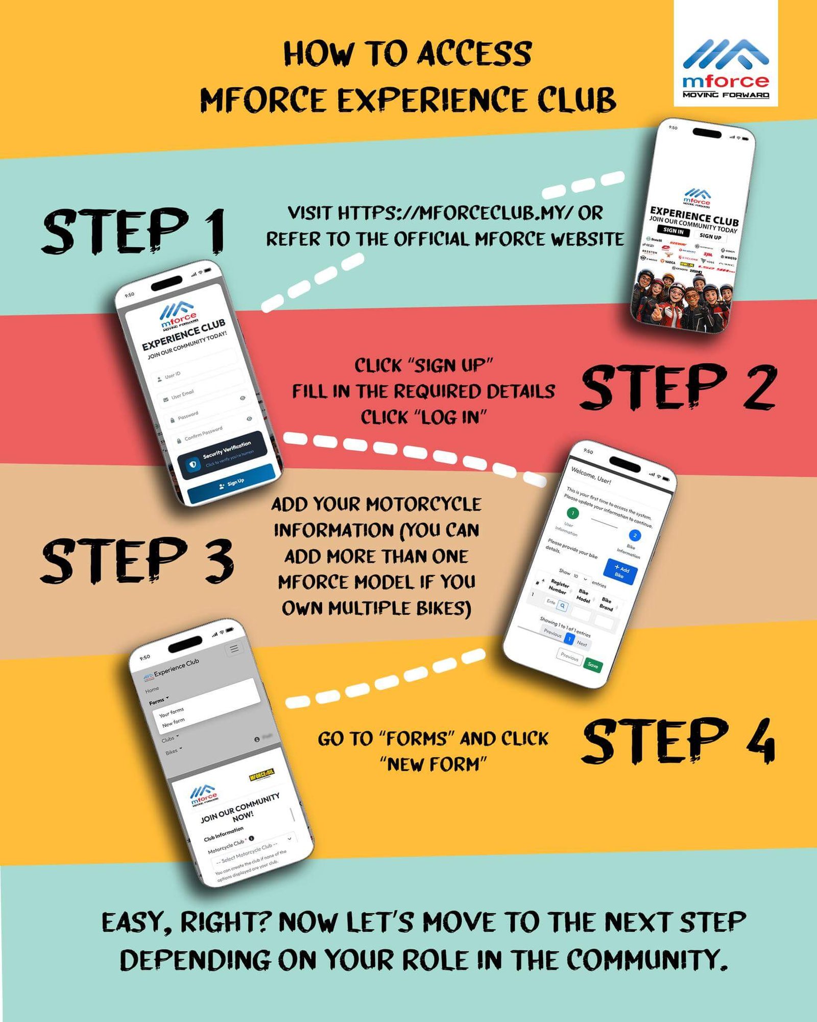 MFORCE EXPERIENCE CLUB IS NOW OFFICIALLY LIVE